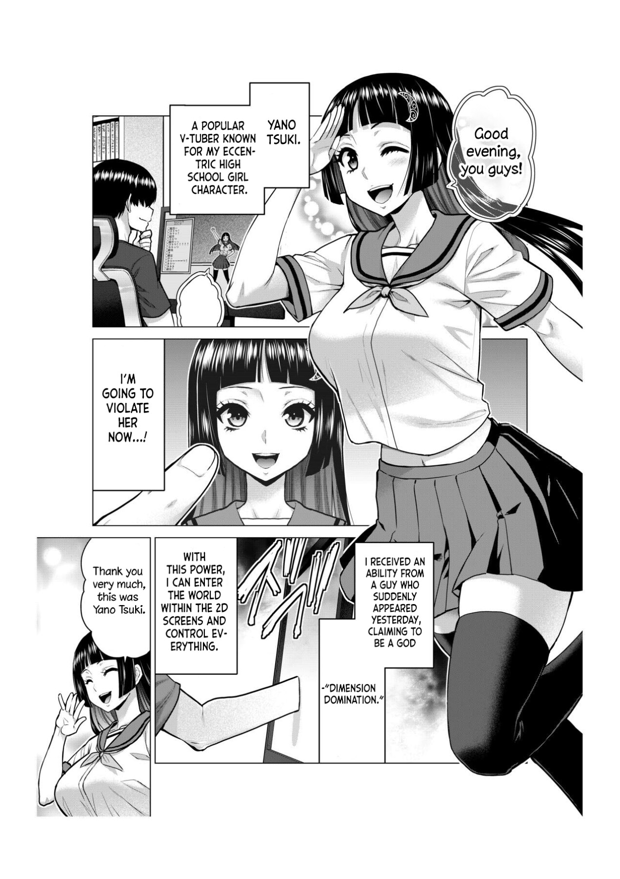 Hentai Manga Comic-The Hypnosis of V-Tubers-Read-2